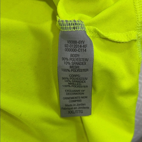 Champion Neon Yellow and Gray Pullover - Picture 5 of 6